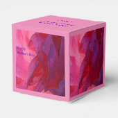 Happy Moederdag Favor Box Bedankdoosjes (Achterkant)