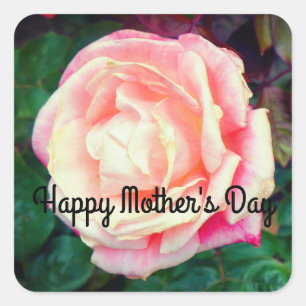 Happy Moederdag Gemini Roos #1 Stickers
