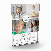 Happy Moederdag Grandma Photo Collage Fotoblokken (Links)