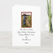 Happy Moederdag Kaart (Achterkant)