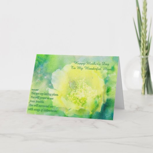 Happy Moederdag kaart (Voorkant)