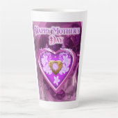 Happy Moederdag Latte Mok (Voorkant)