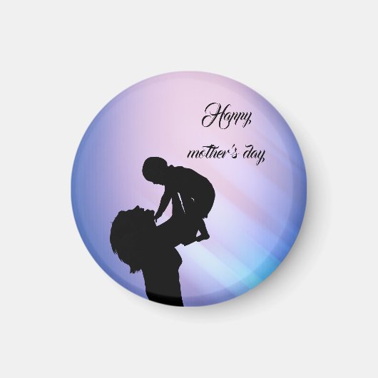 Happy moederdag magneet (Voorkant)