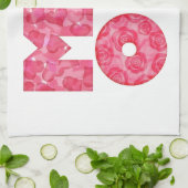 Happy Moederdag mama Alphabet Theedoek (Gevouwen)