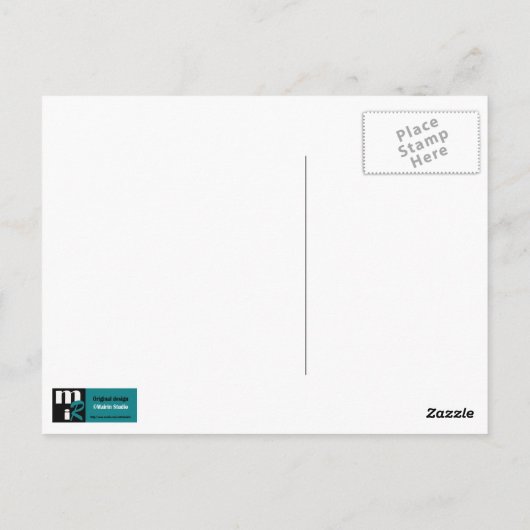 Happy Moederdag moeder en dochter schilderen Briefkaart (Achterkant)