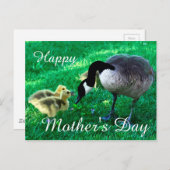 Happy Moederdag - Moeder Goose Briefkaart (Voorkant / Achterkant)