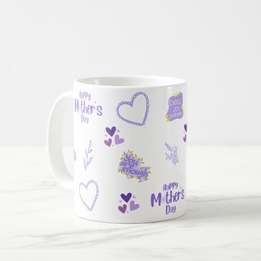 Happy Moederdag Mok (Voorkant links)