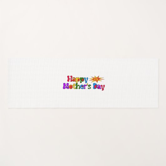 Happy Moederdag Mok Yogamat (Voorkant (horizontaal))