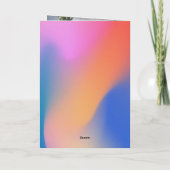 Happy Moederdag MUM Moderne Abstracte foto Feestdagen Kaart (Achterkant)