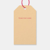 Happy Moederdag Mustard Retro Daisy Bouquet Cadeaulabel (Achterkant)