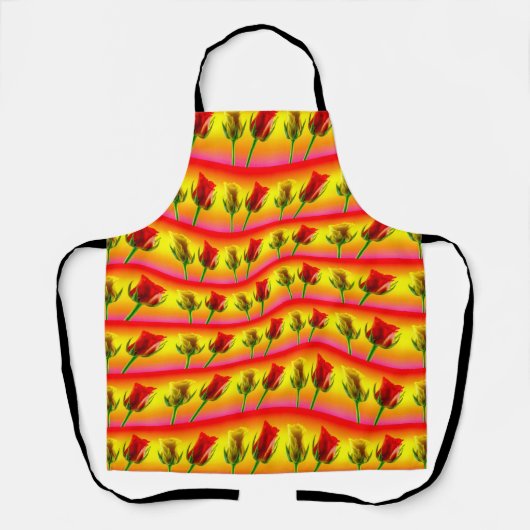 Happy Moederdag Pattern Schort (Voorkant)