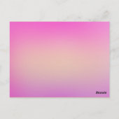 Happy Moederdag Peony Briefkaart (Achterkant)