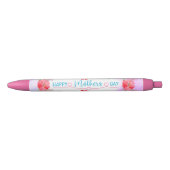 Happy Moederdag Pink Zwarte Inkt Pen (Voorkant)