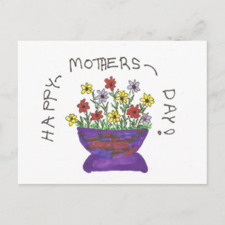 Happy Moederdag Post Kaart