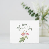 Happy Moederdag Post Kaart (Staand voorkant)