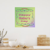 Happy Moederdag Poster (Keuken)