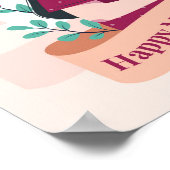 Happy moederdag poster (Hoek)