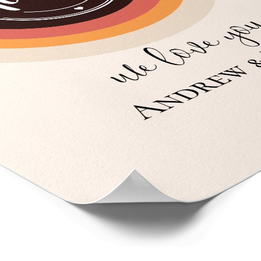 Happy moederdag poster (Hoek)