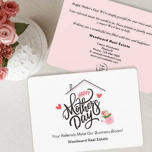 Happy Moederdag   Realtor Business Bloom Sweet Feestdagenkaart