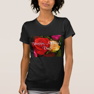 Happy Moederdag Red Yellow Roses II T-shirt