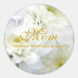 Happy Moederdag Ronde Sticker