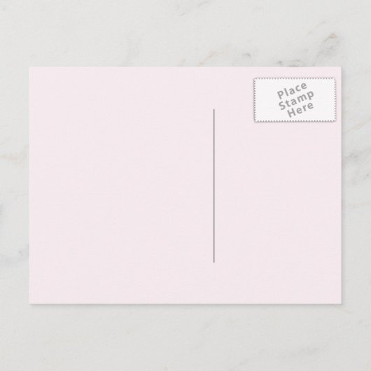 Happy Moederdag | Roze Briefkaart van het hart (Achterkant)