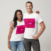 Happy Moederdag Roze Rose T-shirt (Unisex)