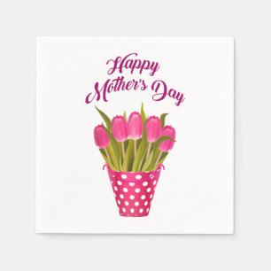 Happy Moederdag Servet
