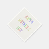 Happy Moederdag servet (Hoek)