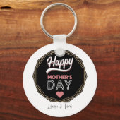 Happy moederdag sleutelhanger (Voorkant)