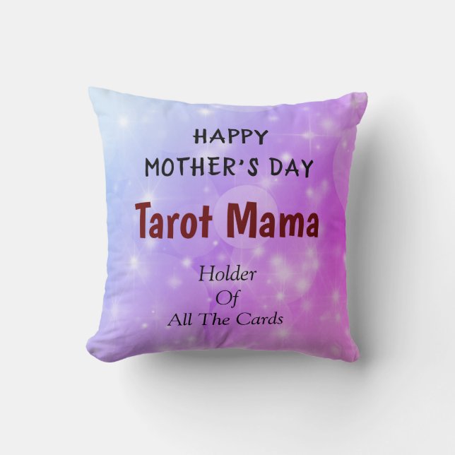 Happy Moederdag Tarot Mama design Kussen (Voorkant)