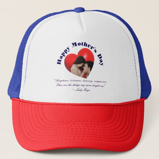 Happy Moederdag Trucker Pet (Voorkant)