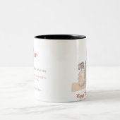 Happy Moederdag Tweekleurige Koffiemok (Center)