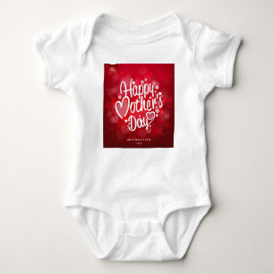 Happy Moederdag Typography-23534 Romper