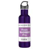 Happy Moederdag Waterfles (Voorkant)