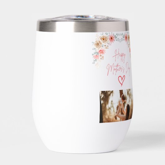 Happy Moederdag Wine Cooler (Voorkant)