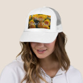 Happy Moederdag Yellow Roses Trucker Pet (In situ)