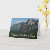 Happy Moederdag Yosemite Kaart (Gele Bloem)