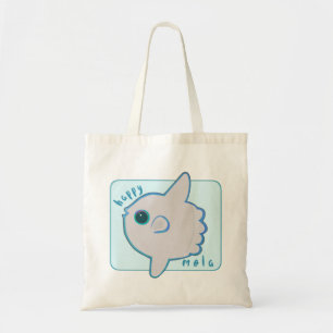 Happy Mola Ocean Sunfish Cute Tas