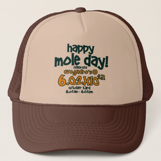 Happy Mole Day Pet (Voorkant)