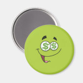 Happy Money Emoji Magneet (Voorkant / Achterkant)