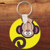 HAPPY MONKEY SLEUTELHANGER (Voorkant)