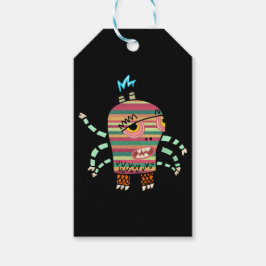 HAPPY MONSTER Cadeau Label Cadeaulabel