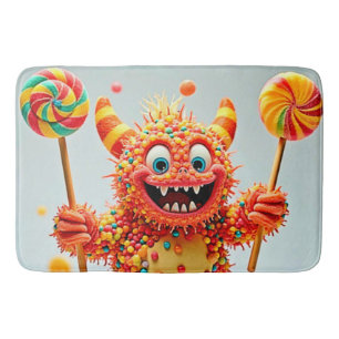 Happy Monster Snoep Delight Design Badmat