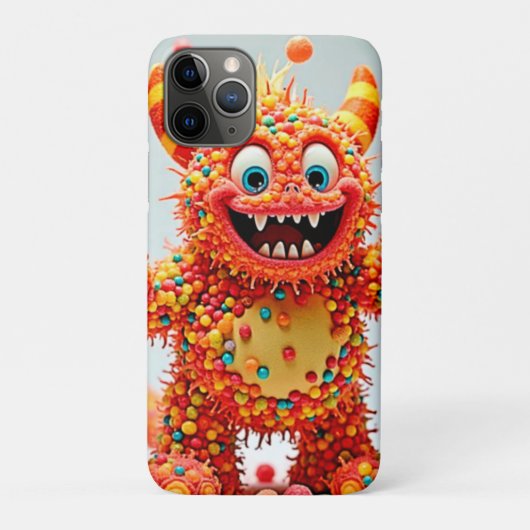 Happy Monster Snoep Delight Design Case-Mate iPhone Case (Achterkant)