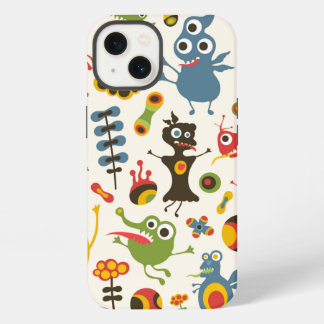 Happy Monsters iPhone 13 Hoesje