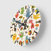 Happy Monsters Ronde Klok (Hoek)