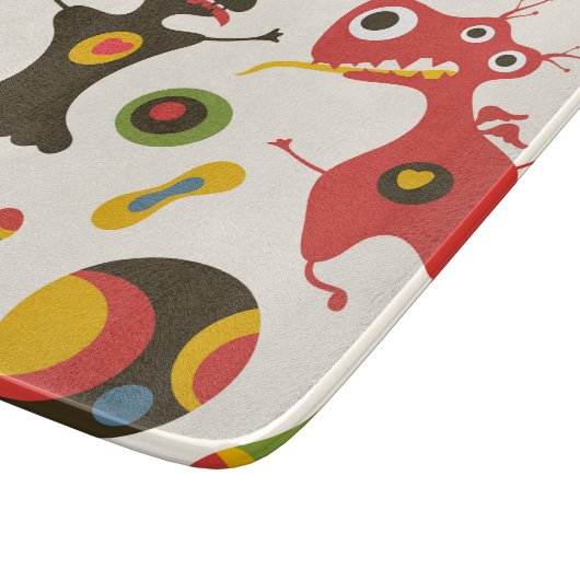 Happy Monsters Snijplank (Hoek)