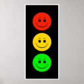 Happy Moody Stoplight Poster (Voorkant)