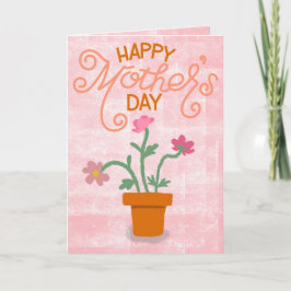 Happy Mother’s Day – Bright Floral Abstract Kaart